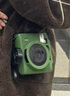 JUNESTAR适用于富士拍立得mini90相机包mini12硅胶保护套Instax Mini40EVO相机壳富士X-T50皮套摄影防摔壳 硅胶保护套-mini99-绿色 实拍图