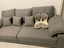 杜杜美家奶油风绒布艺沙发组合 客厅小户型简约现代直排云朵沙发A61# 实拍图