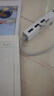 毕亚兹 USB转网口分线器拓展RJ45网线接口HUB转换器 笔记本电脑台式机以太网口 Win8/10转接头 实拍图