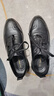 红蜻蜓皮鞋男商务男士耐磨平底四季款牛皮休闲皮鞋男 WTA214161 实拍图