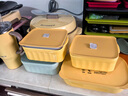 北鼎（Buydeem）陶瓷饭盒猪猪盒便携便当盒保鲜盒带饭餐盒微波炉可用蒸锅烤箱适用 18cm 小鹅黄 实拍图