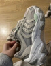FILA斐乐女鞋休闲鞋鱼刺二代老爹鞋运动鞋增高厚底慢跑鞋SOFIA Ⅱ 银云/羽毛灰-SF 38.5 实拍图