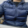 361度连帽轻薄羽绒服男冬季新款85%含绒量轻盈保暖情侣运动外套 【男款】深墨蓝 XL 实拍图