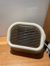 VINEHEAT速热取暖器暖风机家用小型电热器节能省电办公桌下卧室电暖气静音 NEW奶油白机械式【可调节角度-400w】 实拍图