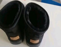 回力官方雪地靴男靴棉鞋男鞋冬季保暖高帮加绒加厚面包鞋子男 黑色 40 实拍图