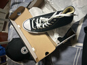 匡威（Converse）男女 ALL STAR常青款 高帮帆布情侣休闲鞋 101010 42码US8.5码 实拍图