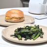 珐宝（staub）芝麻色系列陶瓷家用饭碗盘子菜盘家用餐盘圆盘碗碟多功能餐具 陶瓷平盘芝麻色22cm 1件套 实拍图