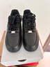 耐克Nike男鞋空军一号黑武士Air Force1 AF1复古低帮休闲板鞋 CW2288-001 39 实拍图