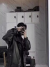 EJOTPU皮夹克男外套春秋机车港风复古pu皮革宽松潮牌痞帅hiphop高街 W620皮衣黑色 XL 实拍图