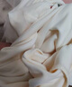 真维斯（JEANSWEST）长袖t恤打底衫女装秋冬季新款双面绒上衣服立领保暖衣纯色内搭女 米色 一朵小红花_K_左领角 M 实拍图