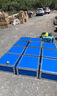 泡沫船浮板船泡沫板浮筒船码头浮桥水上平台简易船撒网浮漂浮台 蓝色 0.5mx0.5mx厚25cm 实拍图