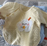贝瑞加（Babyprints）婴儿半背衣新生儿秋冬衣服初生宝宝加厚上衣柔软护肚 星熊52 实拍图