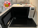 东芝（TOSHIBA）微波炉烤箱家用小型迷你 18L微烤一体机 平板式易清洁 四档速热  微波杀菌R200A 纯白【R200A标准款】 实拍图
