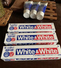 狮王（Lion）Whitewhite进口美白牙膏荷兰薄荷150g×3大白管去黄去牙渍金榜 实拍图