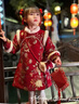 贝婴初（BEIYINGCHU）汉服女童新年衣服儿童中国风马年唐装过年宝宝拜年服2026年新款 上袄+裙子+头饰 140 （建议身高125-135） 实拍图