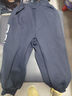 罗蒙儿童裤子男童冬款儿童运动裤束脚卫裤校裤女童校园裤藏青薄绒110 实拍图