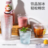 美丽雅一次性杯子135ml*24只航空杯 加厚太空杯饮料茶杯塑料水杯 实拍图