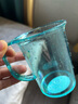 茶花 漱口杯 牙刷杯洗漱杯 刷牙杯子水杯 牙缸马克杯 1只装 蓝色 实拍图