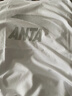 安踏（ANTA）t恤男士短袖夏季薄款圆领潮流大logo纯色舒适透气跑步上衣运动服 -3纯净白/浅灰【推荐】 XL (180) 适合140-160斤 实拍图