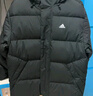 adidas 拒水防泼防风保暖鸭绒羽绒服面包服男女同款阿迪达斯官方   汉玉白   XXS 实拍图