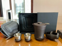 膳魔师（THERMOS）旅行茶具露营户外高端车载便携办公保温茶壶茶杯杯具套装礼物礼盒 雾棕 (不锈钢内胆附礼盒礼袋) 实拍图