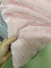 洁丽雅（Grace）牛奶绒单人被套单件加厚保暖床品被罩150*200cm-牛奶绒-暖心粉 实拍图