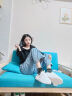 百丽小云朵小白鞋女商场撞色板鞋W7V1DAM3 雪山奶冻-白(第二批） 36 实拍图