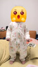 威尔贝鲁（WELLBER）恒温睡袋婴幼儿1-3岁竹棉睡衣秋冬儿童宝宝防踢被加厚棉 绮梦3XL 实拍图