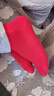 浪莎生肖袜大红袜子本命年蛇年棉袜男中筒袜女情侣袜属蛇男女 男款/平安2健康2 共 4双 均码 实拍图