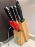 双立人（ZWILLING）厨房刀具套装 Pro系列5件套中式菜刀全能刀削皮刀磨刀棍德国制造 实拍图
