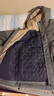 罗蒙（ROMON）秋冬加棉加厚外套男士青年棉衣服休闲连帽工装款防风夹克冲锋衣男 D240-M1091灰绿色 3XL 实拍图