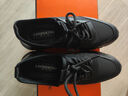 老人头（LAORENTOU）运动休闲鞋男士透气飞织轻便旅游户外跑鞋男 LA12122 黑 41 实拍图