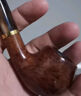 诤友 （JOYO）石楠木烟斗传统手工实木牛角咬嘴男士过滤芯配件节日礼物 实拍图