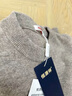 恒源祥100%纯羊毛绒衫男高领毛衣冬季加厚保暖衣服羊毛针织衫打底衫男装 7830【半高 领驼色】纯全100羊 M 165【体重100-120斤】 实拍图