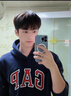 昇亿 运动套装男士健身服秋冬季运动服速干紧身衣健身裤跑步足球篮球 黑夜传说（拼接短袖五件套） XXXL 实拍图