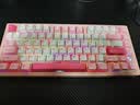 VGN VXE75 V2铝坨坨 阳极电泳 有线/无线/蓝牙三模客制化机械键盘gasket结构 消音填充 游戏电竞办公 VXE75 V2 凯华蓝莓冰淇淋轴 樱花粉 实拍图