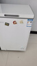 美菱（MeiLing）冰柜100升家用卧式顶开门超薄小型减霜冷藏速冻小冷柜一级能效节能迷你租房囤货补贴小冰箱电冰柜 BC/BD-100DT白色 100L 实拍图