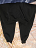 真维斯羊羔绒裤子男秋冬加绒加厚男款保暖裤大码男士外穿运动棉裤休闲裤 黑色(纯色) 加绒 L (175) (体重120-140斤) 实拍图