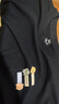 GLM敖瑞鹏代言短袖t恤男夏季休闲港风学生青少年宽松潮搭纯棉体恤ins 【纯棉】黑#情绪娃娃 4XL 实拍图