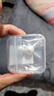 【正圆999纯银】珍珠银耳钉高级感珍珠耳饰人造水晶首选礼物 14mm施家珍珠日本粉+999足 实拍图