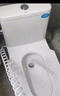 星雨洁 台式蹲便器 坐便器马桶改蹲坑免砌台安装陶瓷水箱一体防臭大便器 300坑距存水弯款带喷枪（自己安装） 实拍图