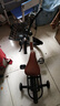 儿童自行车2-6-9岁学生车男生女生14-16寸脚踏车单车带辅助轮可坐 儿童自行车白色+后座+闪光辅轮 14寸（发货已安装95%） 实拍图