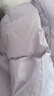 森马（Semir）森马羽绒服女中长款大毛领24冬新款工装风保暖外套109724113016 实拍图
