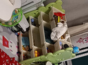 幼贝臣儿童玩具收纳架多层家用宝宝置物架玩具箱储物架组合分类整理神器 【大号豪华版】-小熊收纳架-绿色 实拍图