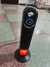 奥克斯取暖器电暖器家用电暖气语音智能取暖电器浴室卧室塔式电暖气暖风机热风机倾倒断电电热扇 黑色遥控器控制【仿真火焰石墨烯遥控款】 实拍图