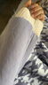 婧麒（JOYNCLEON）月子服冬款加厚保暖哺乳睡衣空气棉孕妇产后家居服 紫XL Jyz81707 实拍图