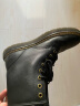 马丁（DR.MARTENS）Zavala西部靴男女款秋季舒适轻量黑色工装风马丁靴城市轻户外 黑色 42 实拍图