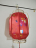 雄冠（XIONGGUAN）大红灯笼装饰国庆中秋仿古羊皮灯笼户外广告定制led灯阳台开业灯 40#龙凤（高40cm直径25cm) 实拍图