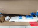 飞利浦（PHILIPS）明装轨道插座 可移动墙壁插座滑动轨道餐边柜适用小米 免开槽带灯1米轨道+5个适配器带开关 实拍图