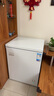美的（Midea）小冷柜家用200L/143L/100L租房用冷藏冷冻两用小冰柜一级能效80%减霜六档调温冷柜冰箱国家补贴20% 【减霜80%】 143L -143KMB 实拍图